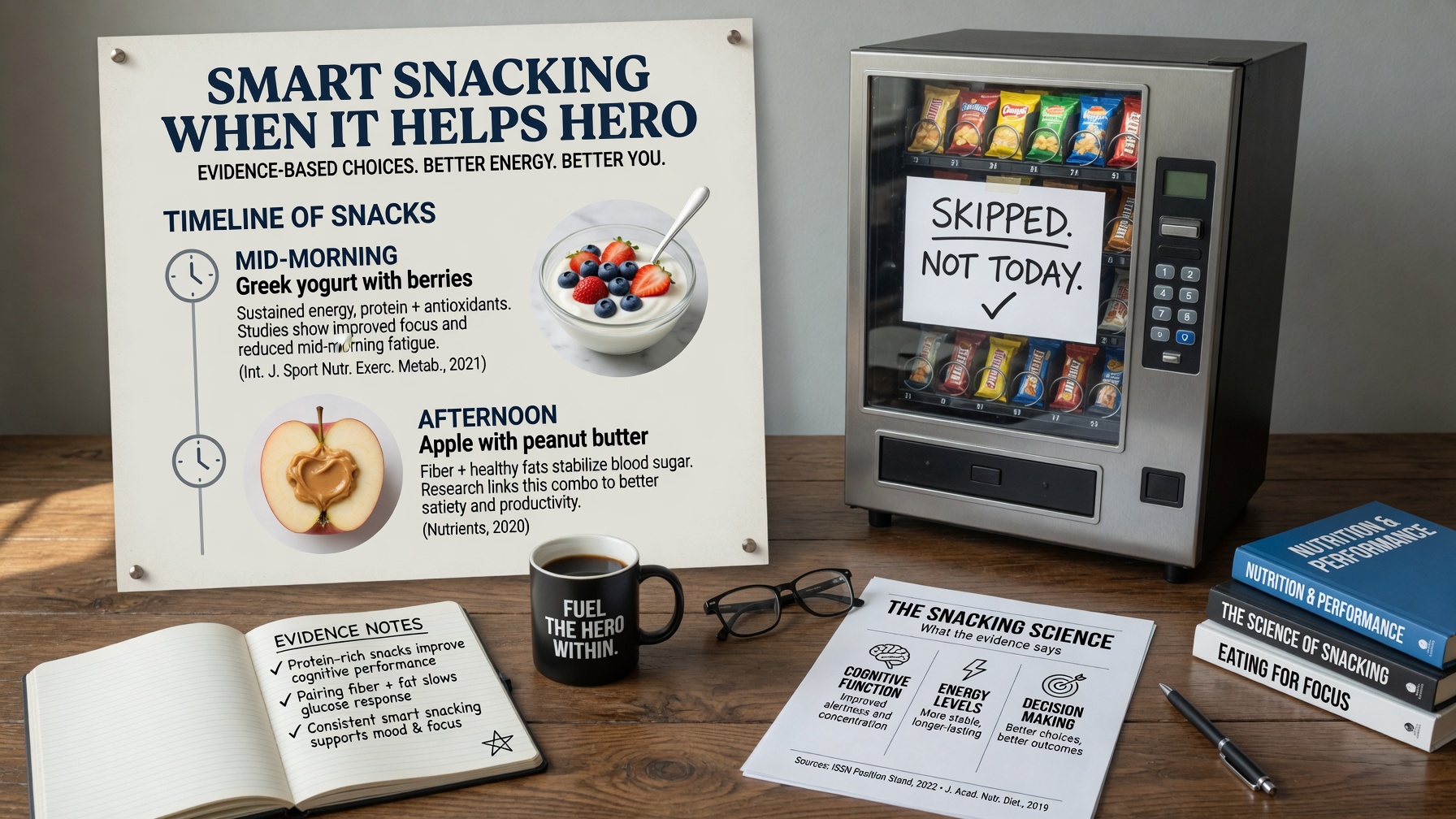Illustration for: Smart Snacking: When It Helps and What to Choose