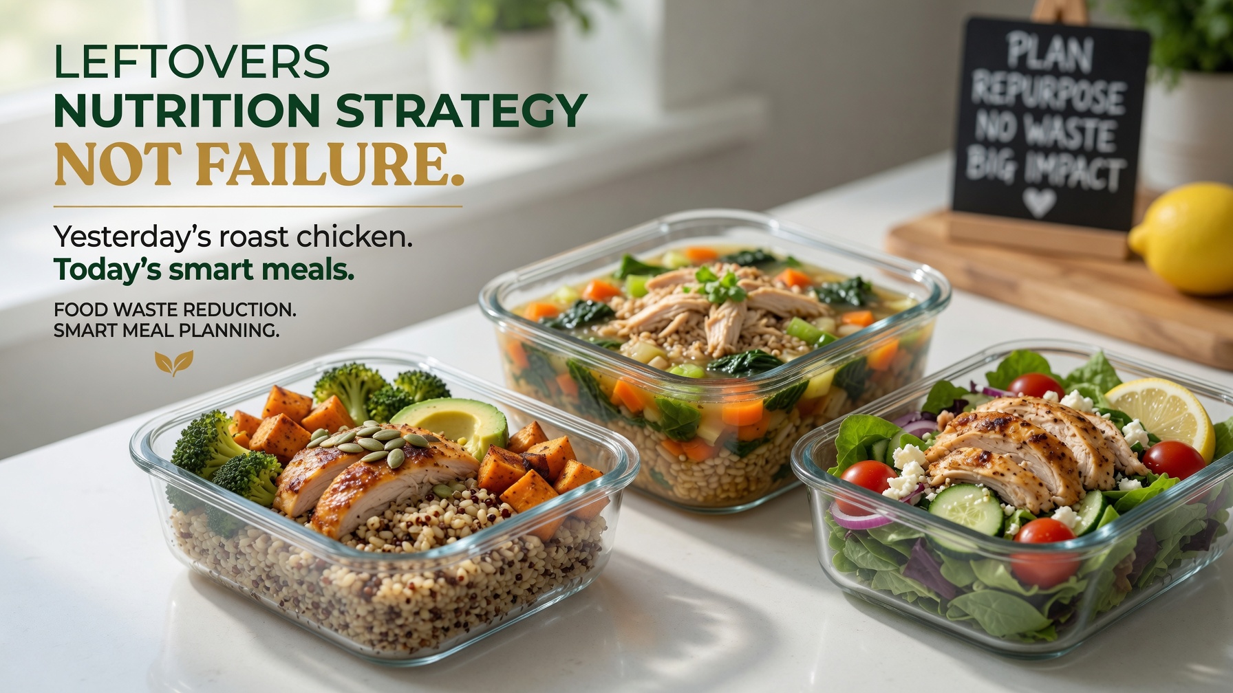 Illustration for: Leftovers Are a Nutrition Strategy, Not a Failure