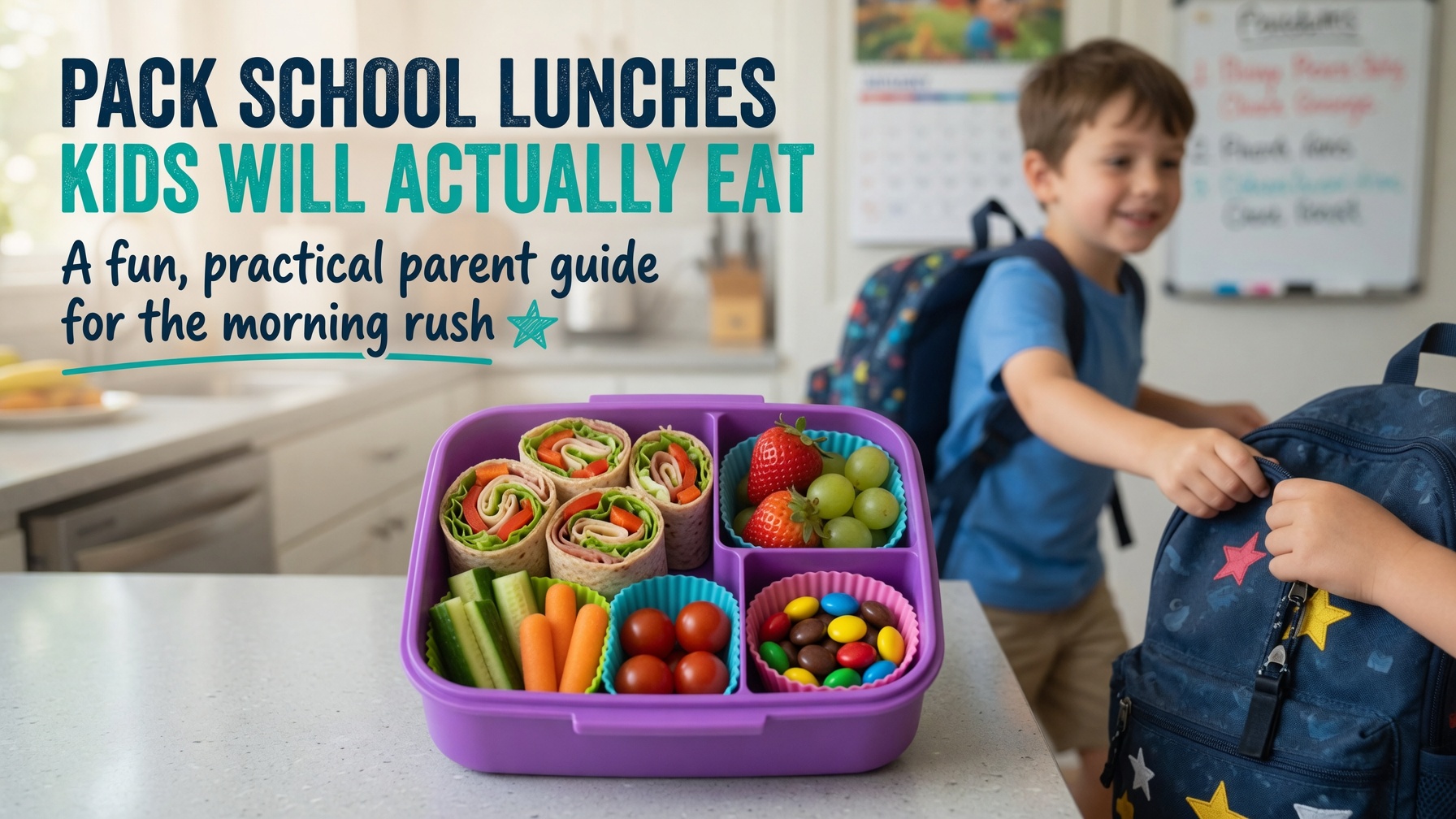 Illustration for: Pack School Lunches Kids Will Actually Eat
