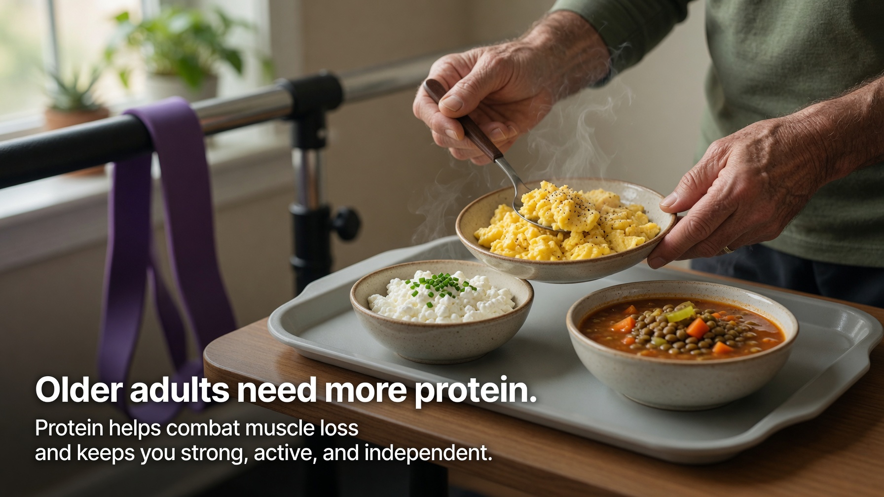 Illustration for: Older Adults Need More Protein Than You Might Think