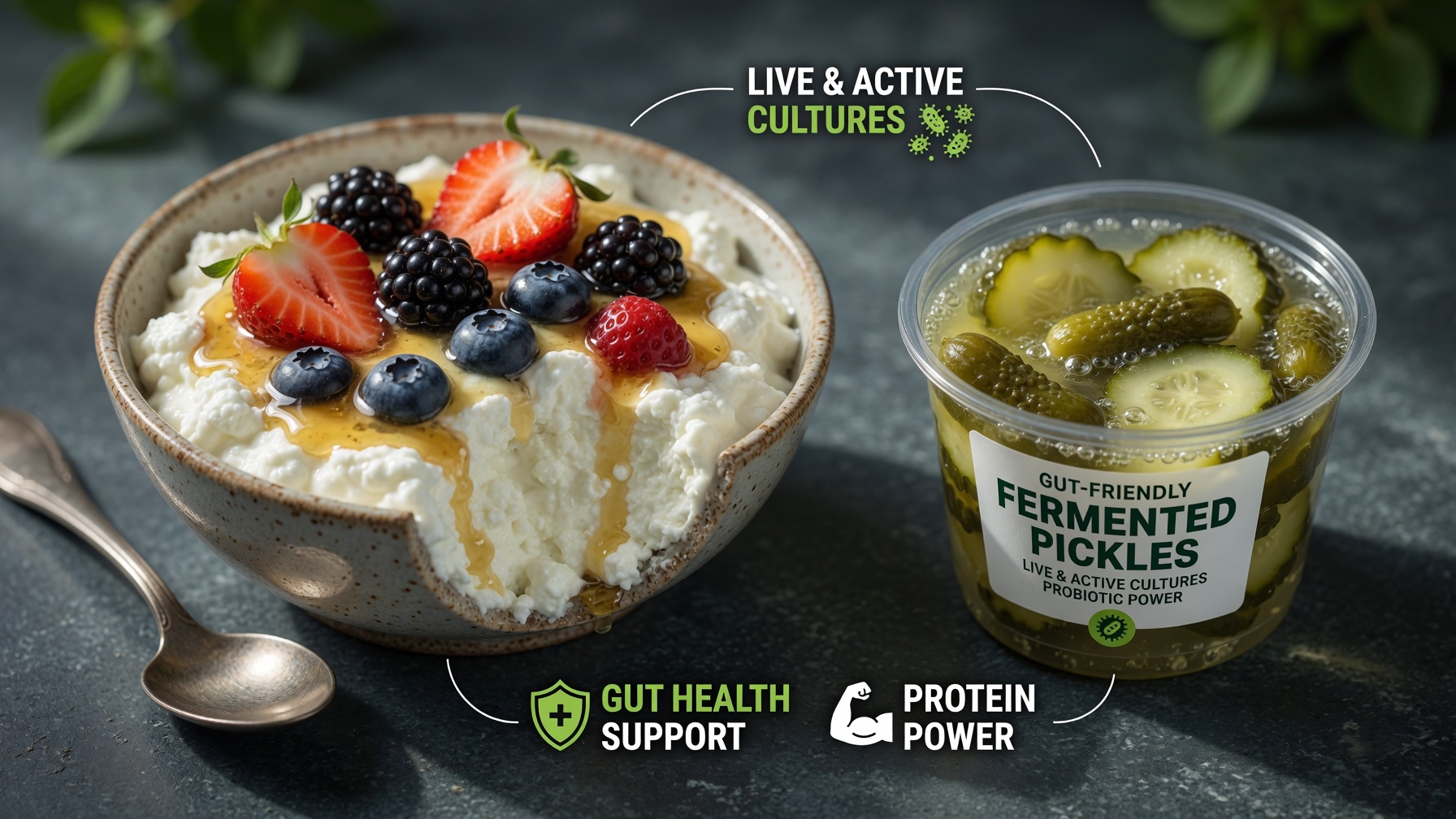 Illustration for: Yogurt, Gut Health, and Protein in One Cup